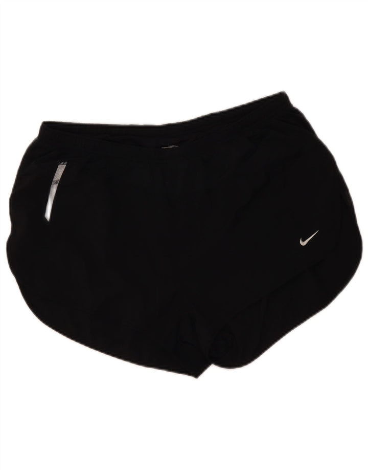 Pantaloni scurti sport Nike pentru femei UK 18 XL poliester negru