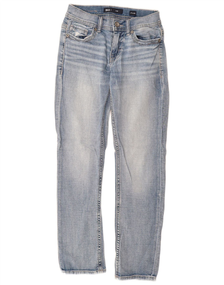Blugi BKE Alec drepte pentru femei W27 L30 bumbac albastru