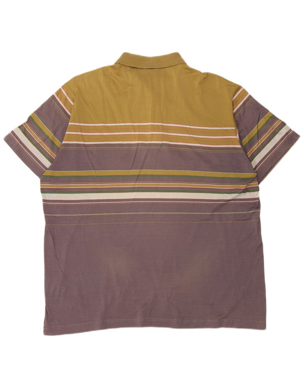 AUSTRALIAN L'ALPINA Tricou polo pentru bărbați IT 54 XL cu dungi verzi