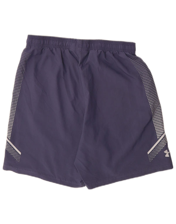 UNDER ARMOUR Mens Heat Gear Sport Shorts Large Blue Polyester