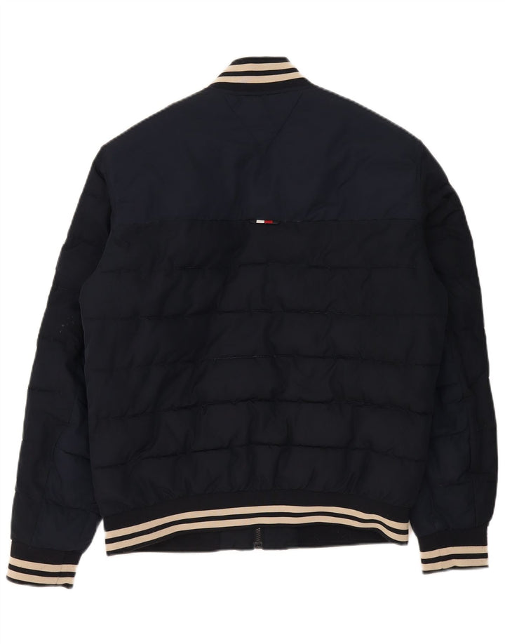 Jachetă căptușită pentru bărbați Tommy Hilfiger UK 38 Medium Bleumarin Poliester