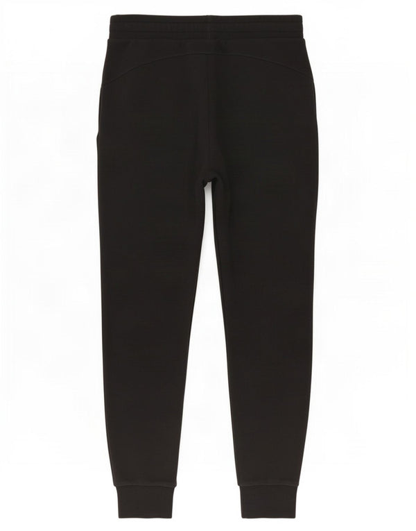 Pantaloni de trening Puma pentru bărbați Joggeri, bumbac mediu negru