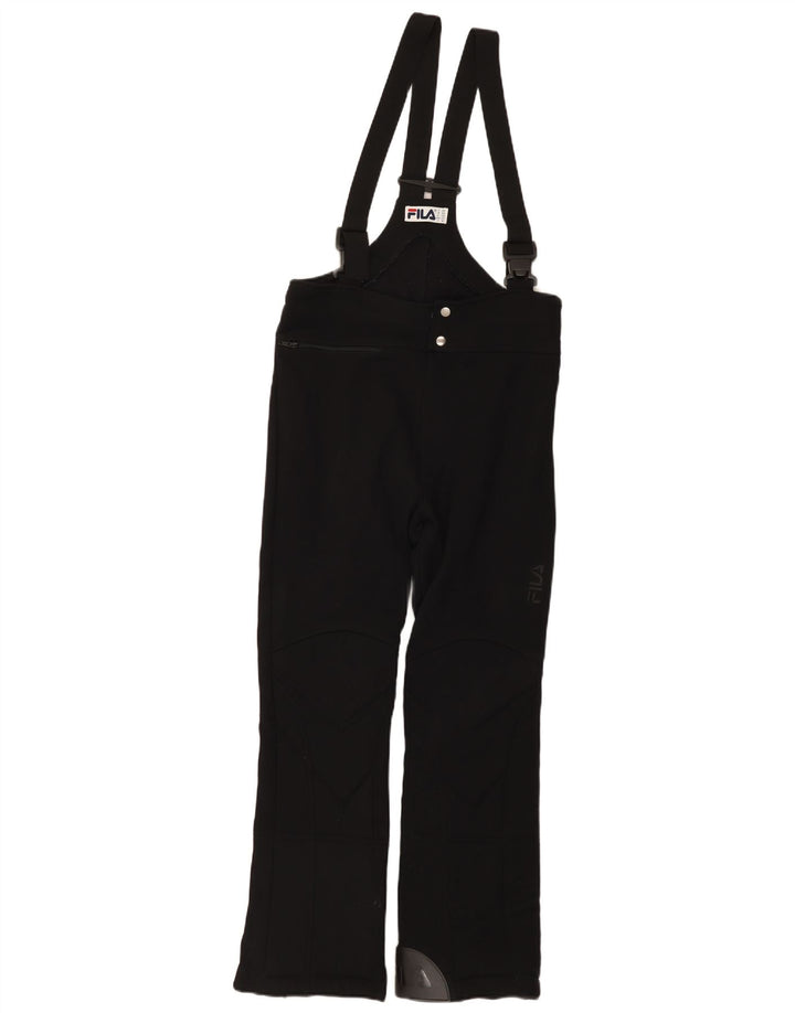 Pantaloni de schi pentru femei Fila cu grafică IT 46 Poliamidă neagră mare