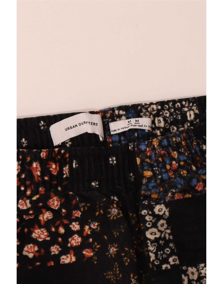 Pantaloni casual pentru femei Urban Outfitters Medium L30 L28 Negru Patchwork