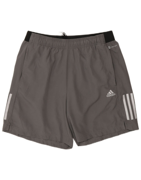 Pantaloni scurți Adidas Aeroready Sport pentru bărbați, mari, gri, poliester color bloc