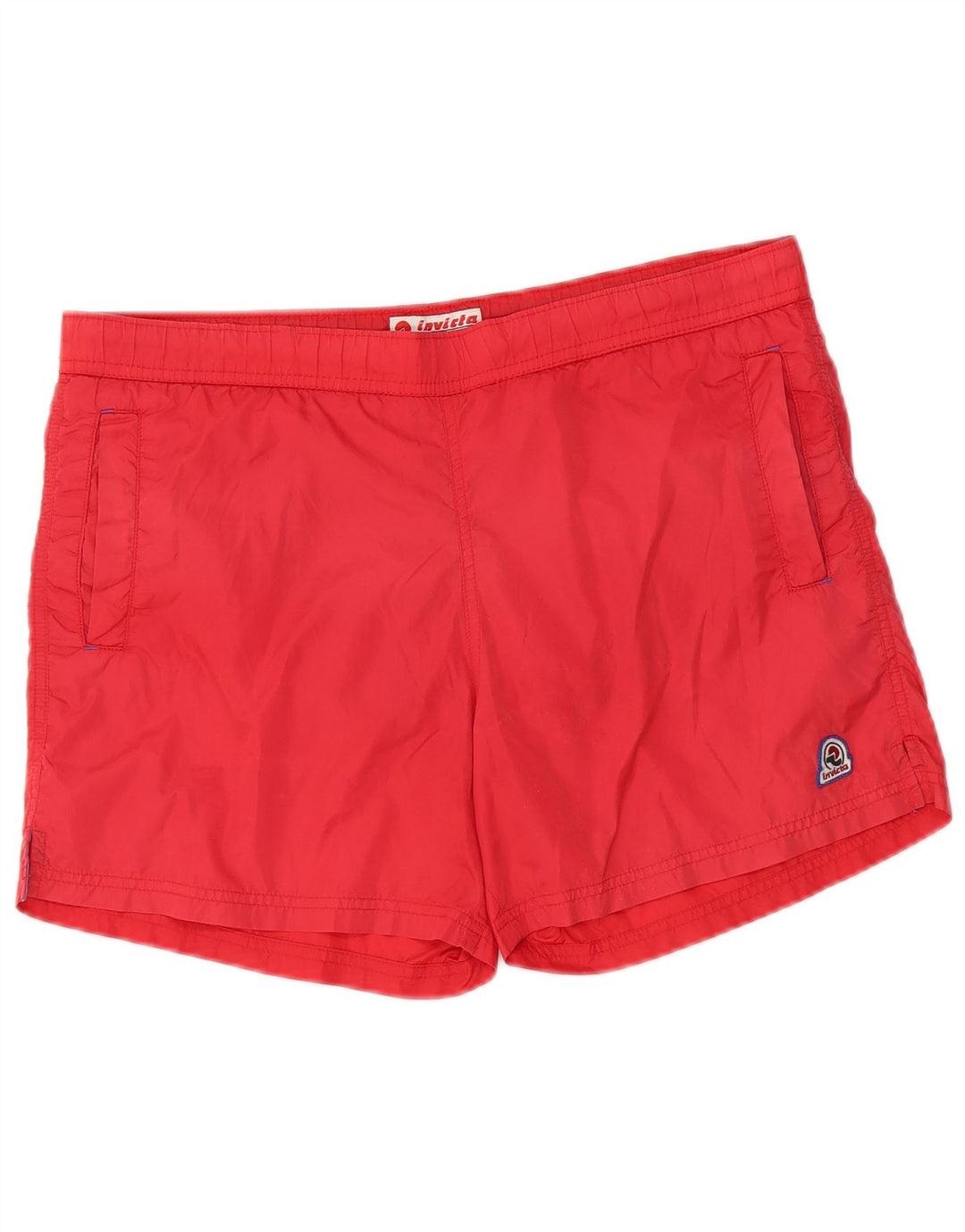 Pantaloni scurți de înot Invicta pentru bărbați, roșii mici