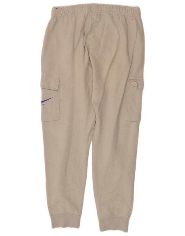 Pantaloni de trening Nike Graphic Cargo pentru bărbați Pantaloni de jogging Bumbac alb mediu