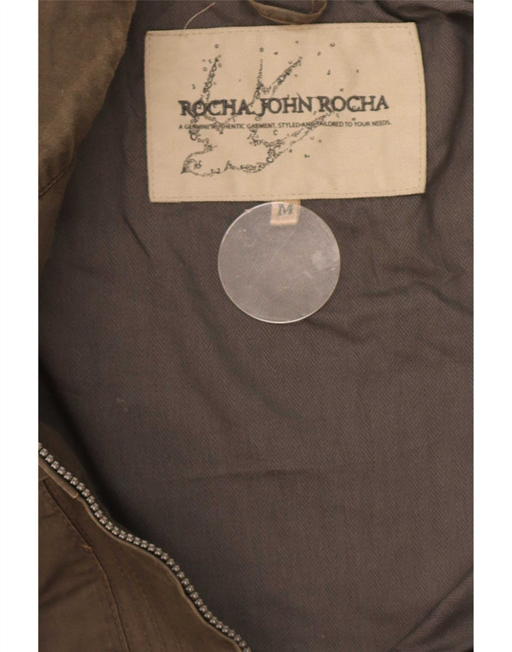 Jachetă pentru bărbați John Rocha UK 38 Medium Khaki Bumbac