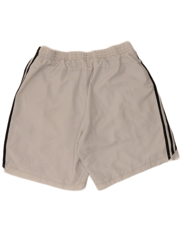 Pantaloni scurți sport pentru bărbați Adidas XL poliester alb
