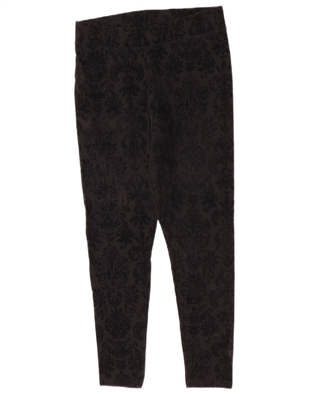 Leggings pentru femei Marks & Spencer UK 14 Medium Black Paisley Bumbac