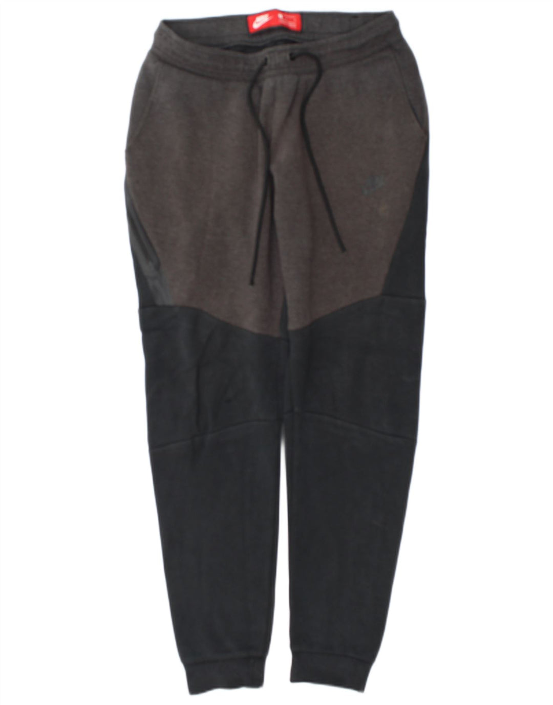 Pantaloni de trening pentru bărbați Nike Pantaloni de jogging, gri mediu, bumbac color bloc