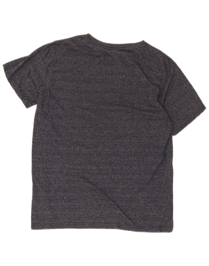 Tricou cu grafic pentru bărbați Ellesse Top din bumbac cu pete gri mediu