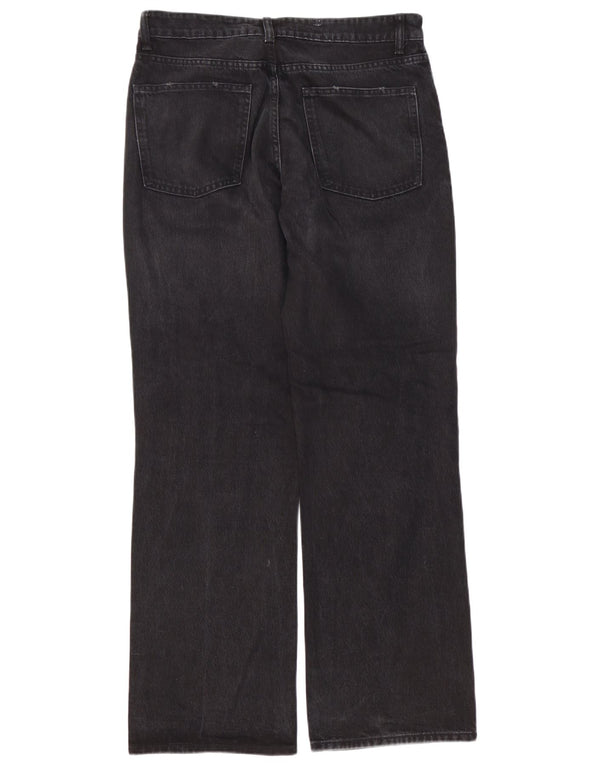 Blugi Bootcut pentru bărbați Zara EU 42 Large W32 L33 Negri