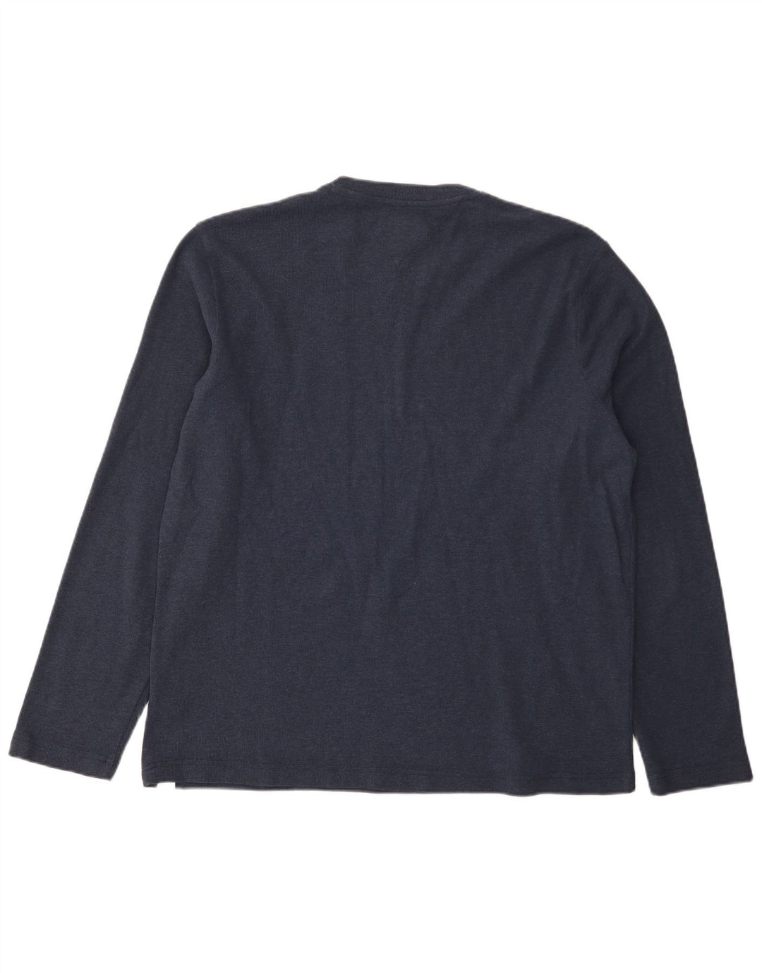 Top pentru bărbați Tommy Hilfiger cu mânecă lungă, XL, bleumarin, bumbac