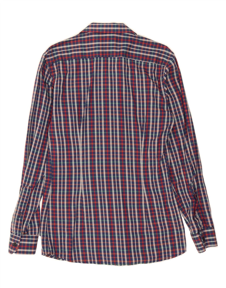 VINTAGE Mens Shirt Small Multicoloured Check Vintage Vintage and Second-Hand Vintage from Messina Hembry 
