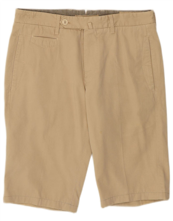 TWISTED TAILOR Pantaloni scurți chino pentru bărbați IT 46 Small W30 Bej Bumbac