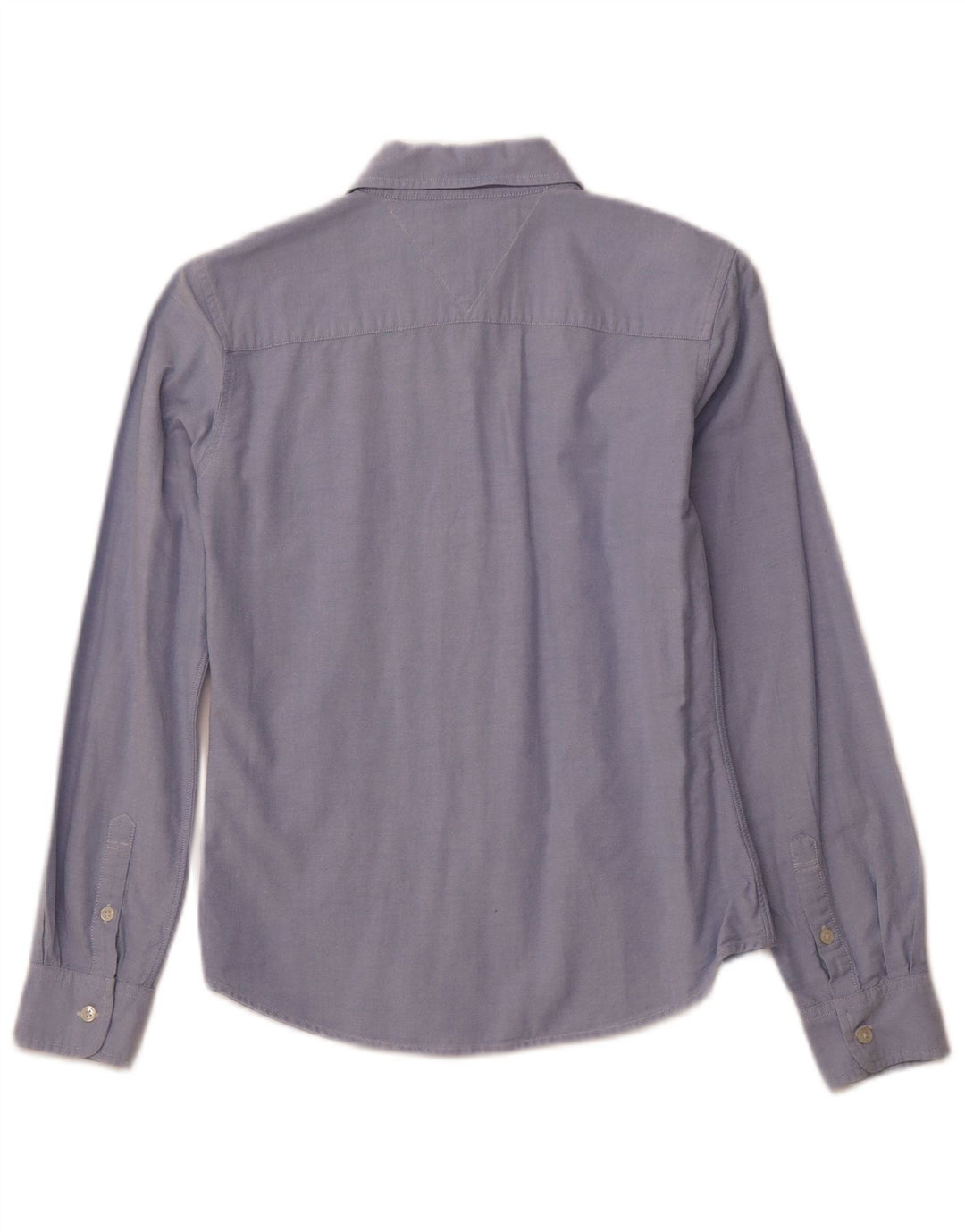 TOMMY HILFIGER Cămașă pentru femei UK 10 Small Blue Bumbac