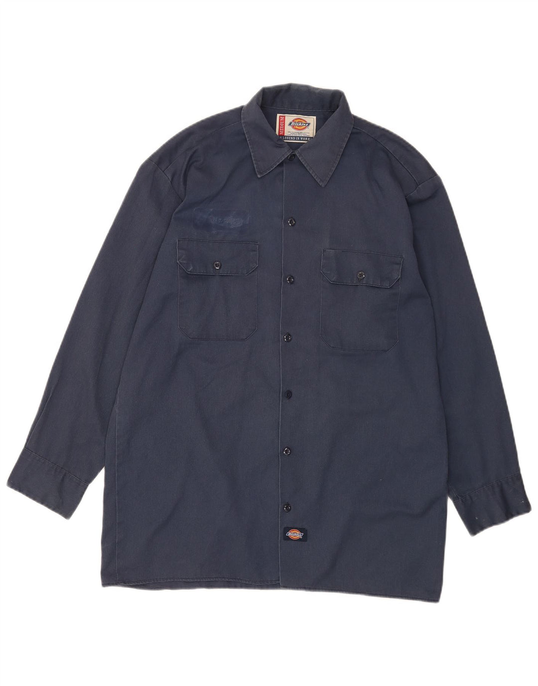 Cămașă Dickies pentru bărbați, mărime medie, albastru închis, poliester
