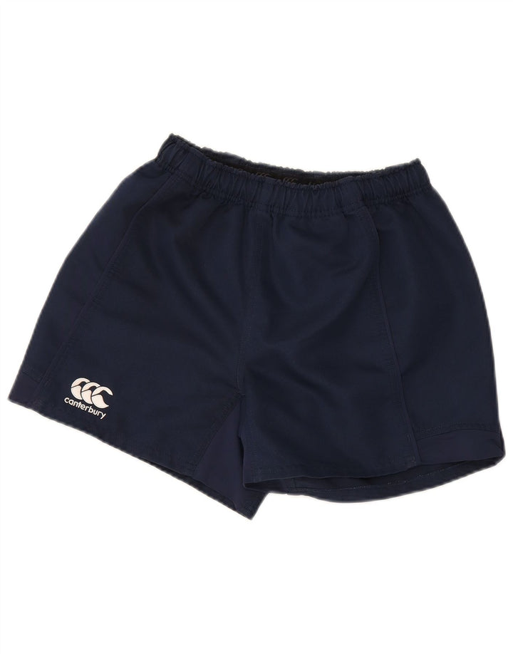 Pantaloni scurți sport pentru bărbați Canterbury, poliester mediu bleumarin