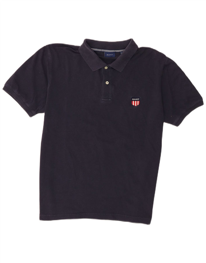 Tricou polo pentru bărbați Gant 2XL bleumarin