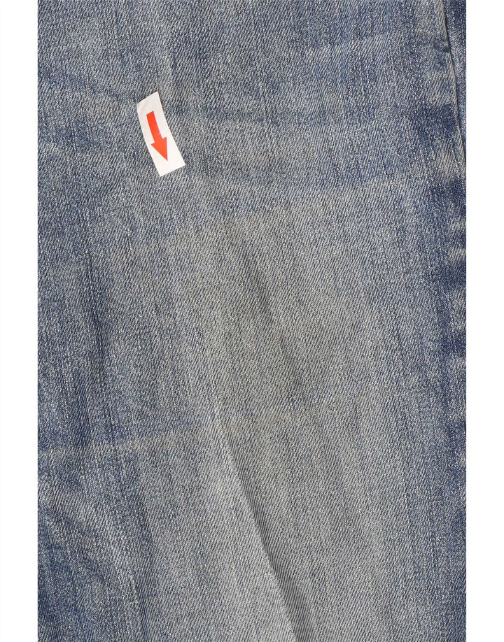 Blugi drepti pentru bărbați Levi's 627 W30 L32 Bumbac albastru