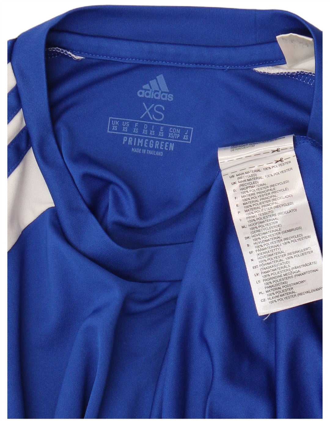 Tricou pentru bărbați ADIDAS Aeroready Top XS, albastru, poliester color bloc