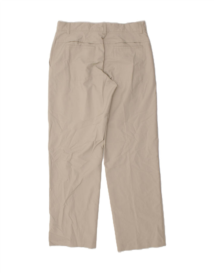 IZOD Mens Straight Chino Trousers W32 L32 Grey Polyester Vintage Izod and Second-Hand Izod from Messina Hembry 