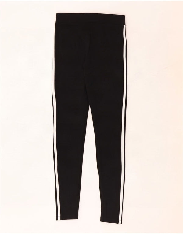 Leggings pentru femei Adidas UK 8 Small Black Bumbac