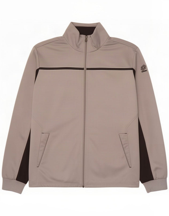 Lotto Mens Trening Top Jacket 3XL Gri poliester color block