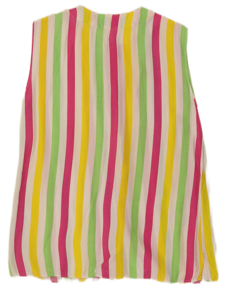 Bluză cămașă pentru femei Enara Camice UK 14 Medium, multicoloră, cu dungi