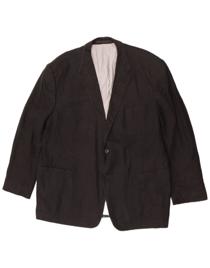 Jachetă pentru bărbați Marks & Spencer, cu 2 nasturi, UK 48 2XL, in negru