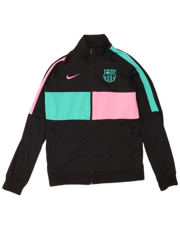 Jachetă de trening Nike Barcelona Barcelona 13-14 ani XL negru colorblock