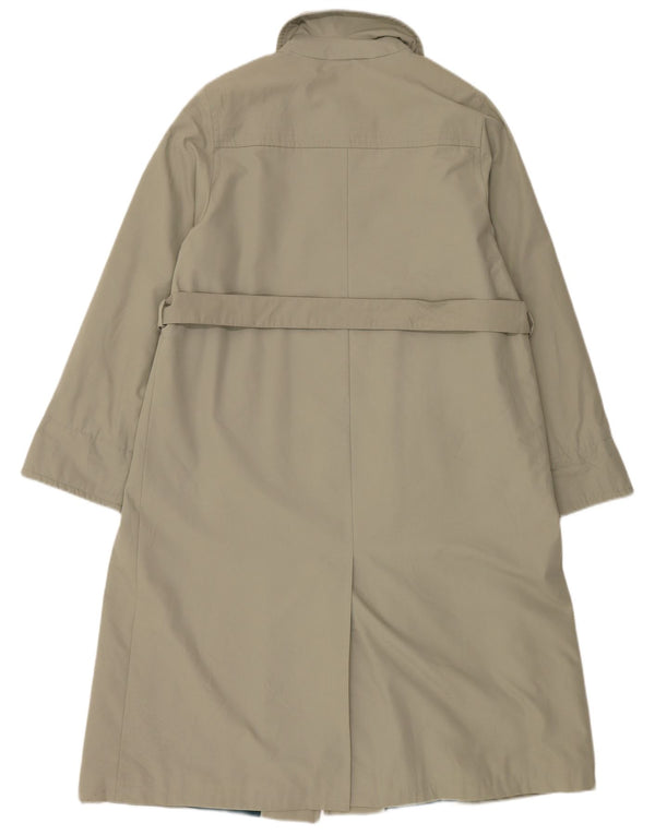 Vintage Womens Trench Coat UK 16 Large Khaki