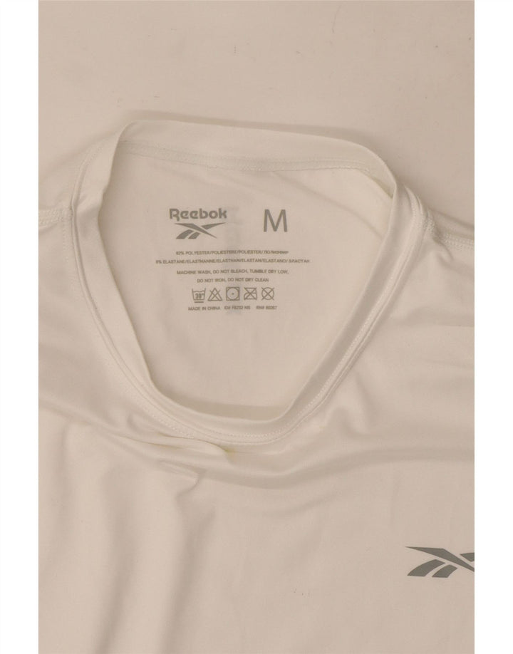 Tricou pentru bărbați Reebok Top Medium White Poliester