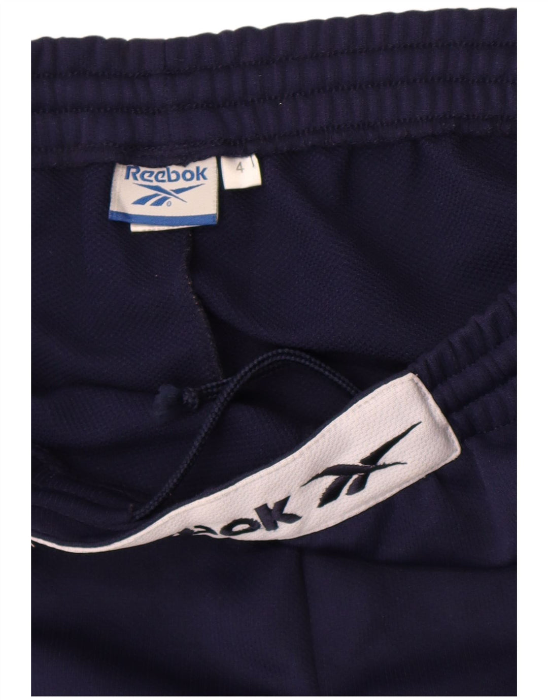 Pantaloni de trening grafic Reebok pentru bărbați, mari, albastru, poliester