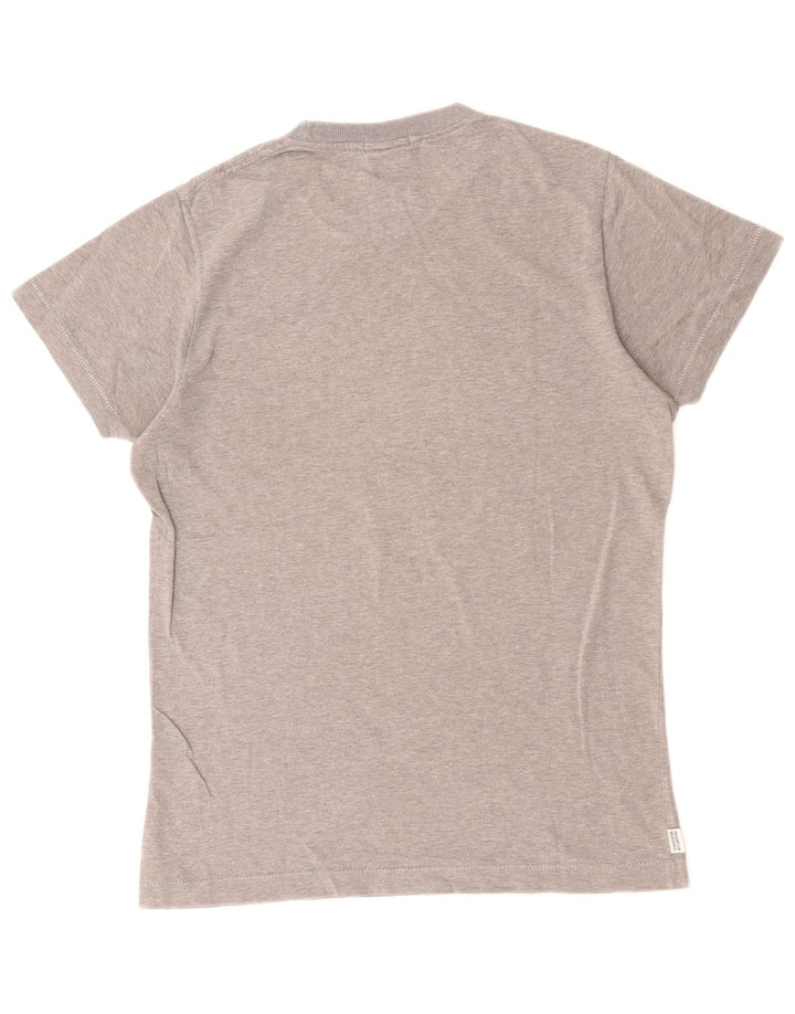 FRANKLIN & MARSHALL Tricou grafic clasic pentru bărbați Top mic bumbac gri