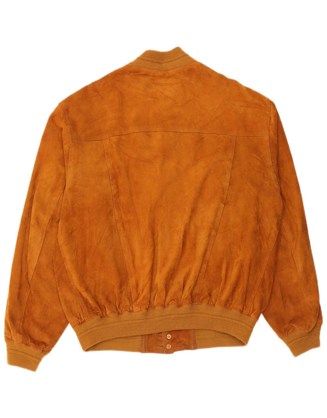 Jachetă Bomber Vintage pentru bărbați din piele intoarsa IT 52 XL din piele maro