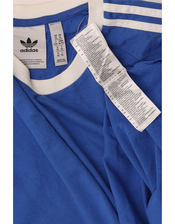Tricou Bărbați Adidas Top XL Bumbac Albastru