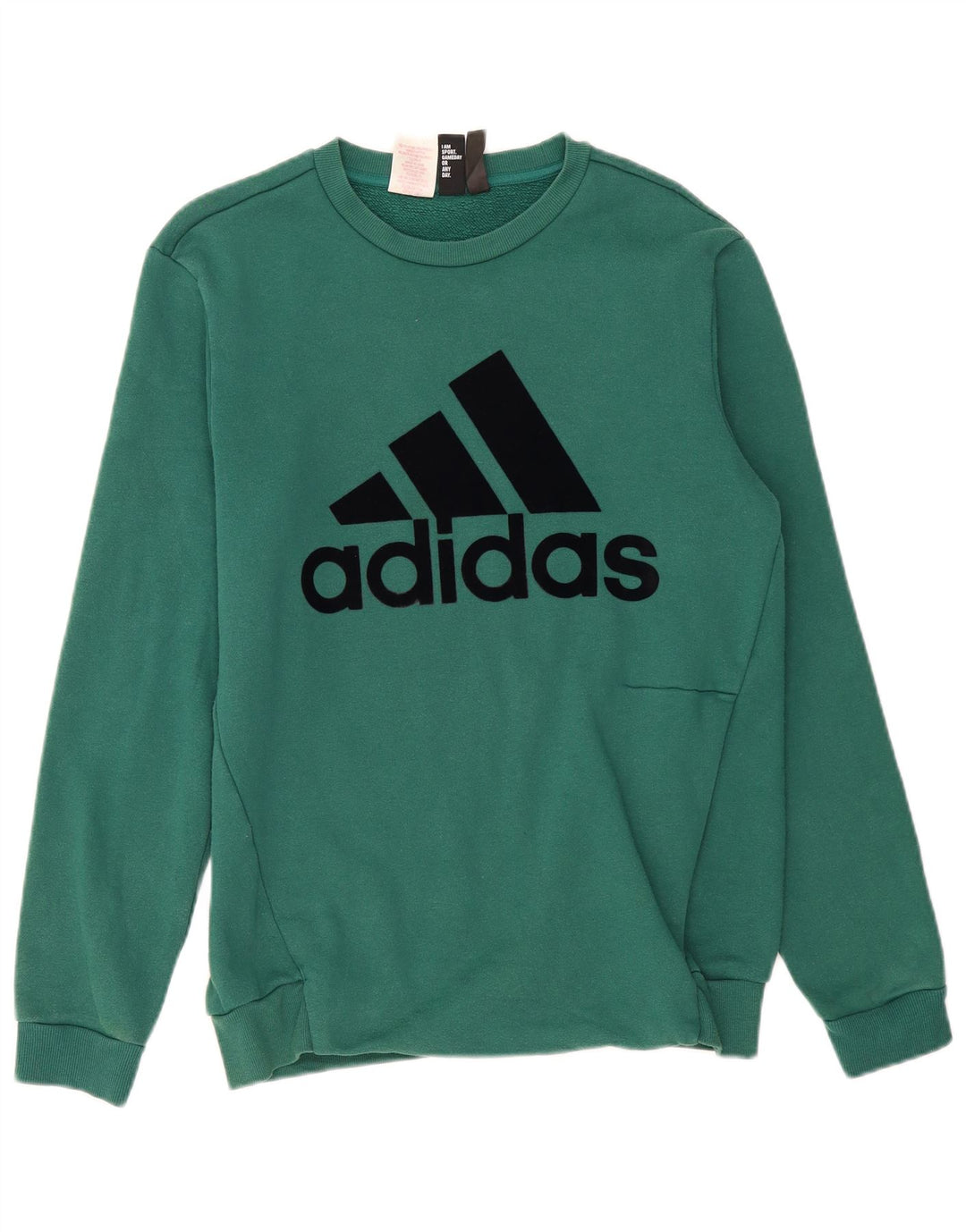 Adidas Băieți Pulover Pulover 15-16 Ani Verde Bumbac