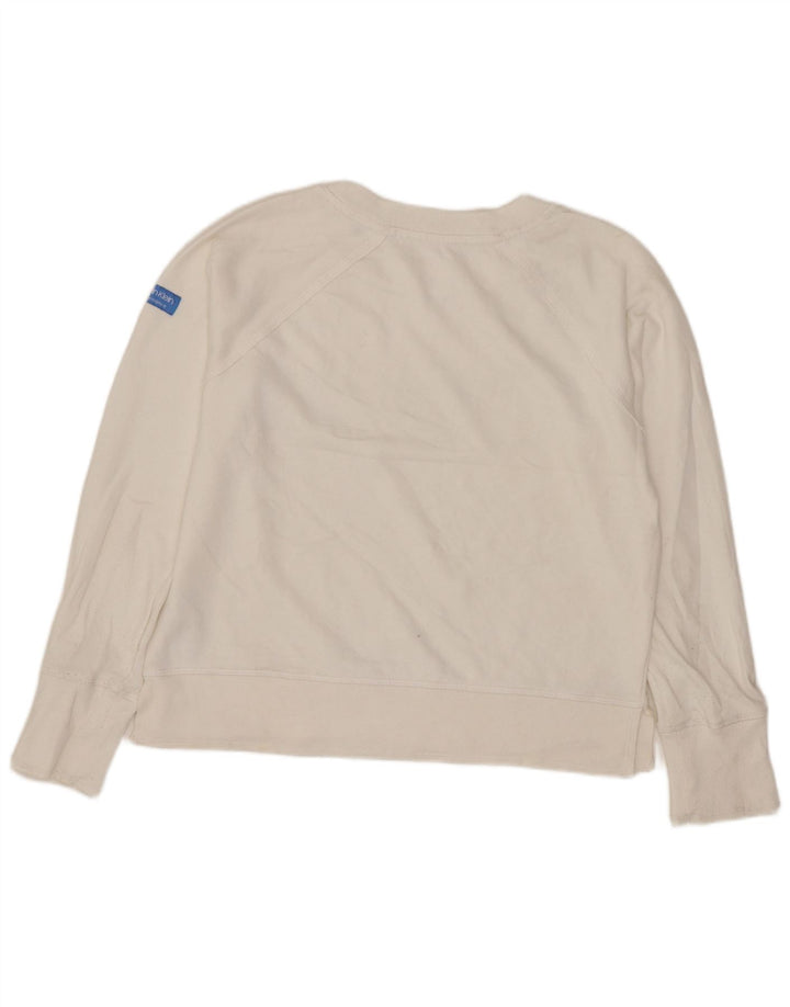 CALVIN KLEIN Hanorac de performanță pentru femei Jumper UK 8 Small White