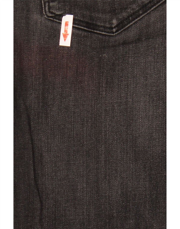 Blugi slim pentru bărbați Jack & Jones W30 L34 bumbac negru