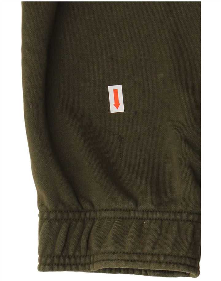 PUMA Băieți Pantaloni Trening Pantaloni Joggeri 13-14 Ani Kaki Bumbac