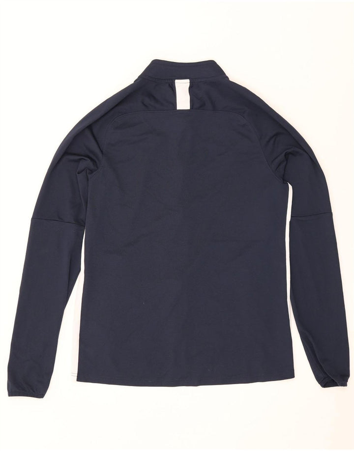 Jachetă de top pentru trening Nike Dri Fit pentru bărbați, mare, albastru bleumarin