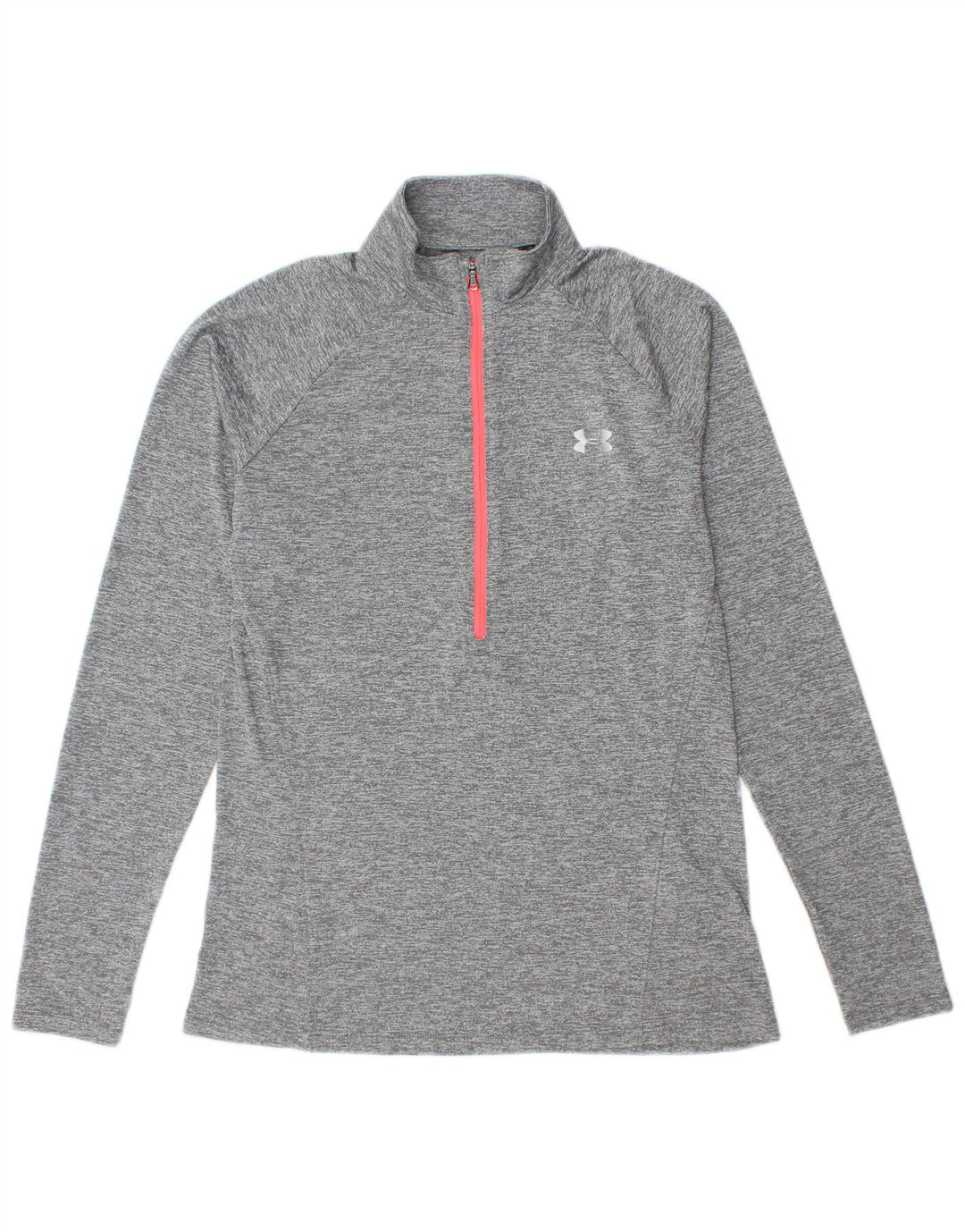 Top de trening Under Armour pentru femei Heat Gear Pullover UK 14 Large Gri