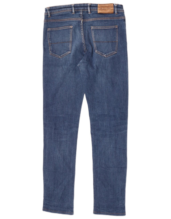 Blugi Massimo Dutti pentru bărbați slim EU 40 Medium W31 L30 Blue Bumbac
