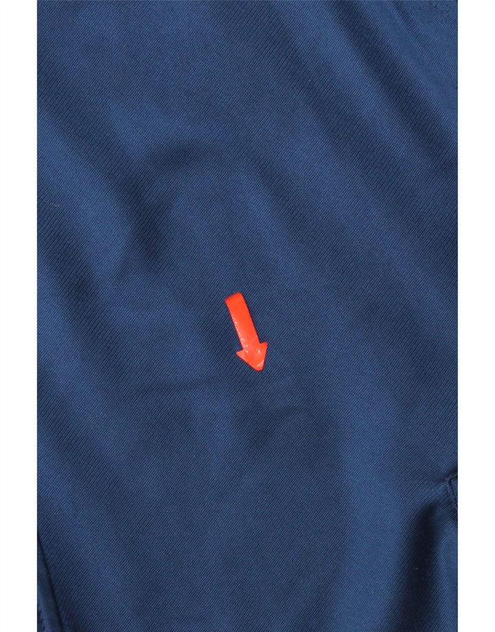 Jachetă de top pentru trening cu grafică Champion pentru bărbați, poliester mediu albastru bleumarin