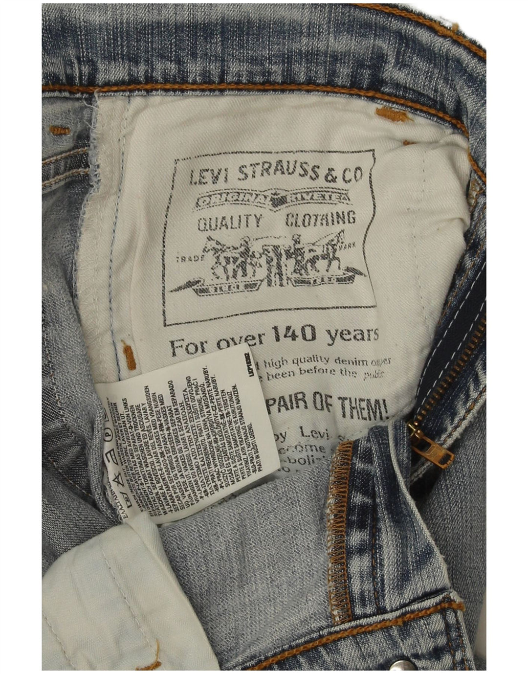 Blugi Levi's Bootcut pentru femei W28 L31 Bumbac albastru