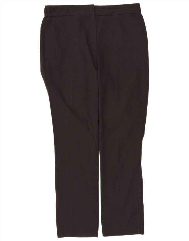 Pantaloni chino slim pentru femei Zara L32 L27 bumbac negru