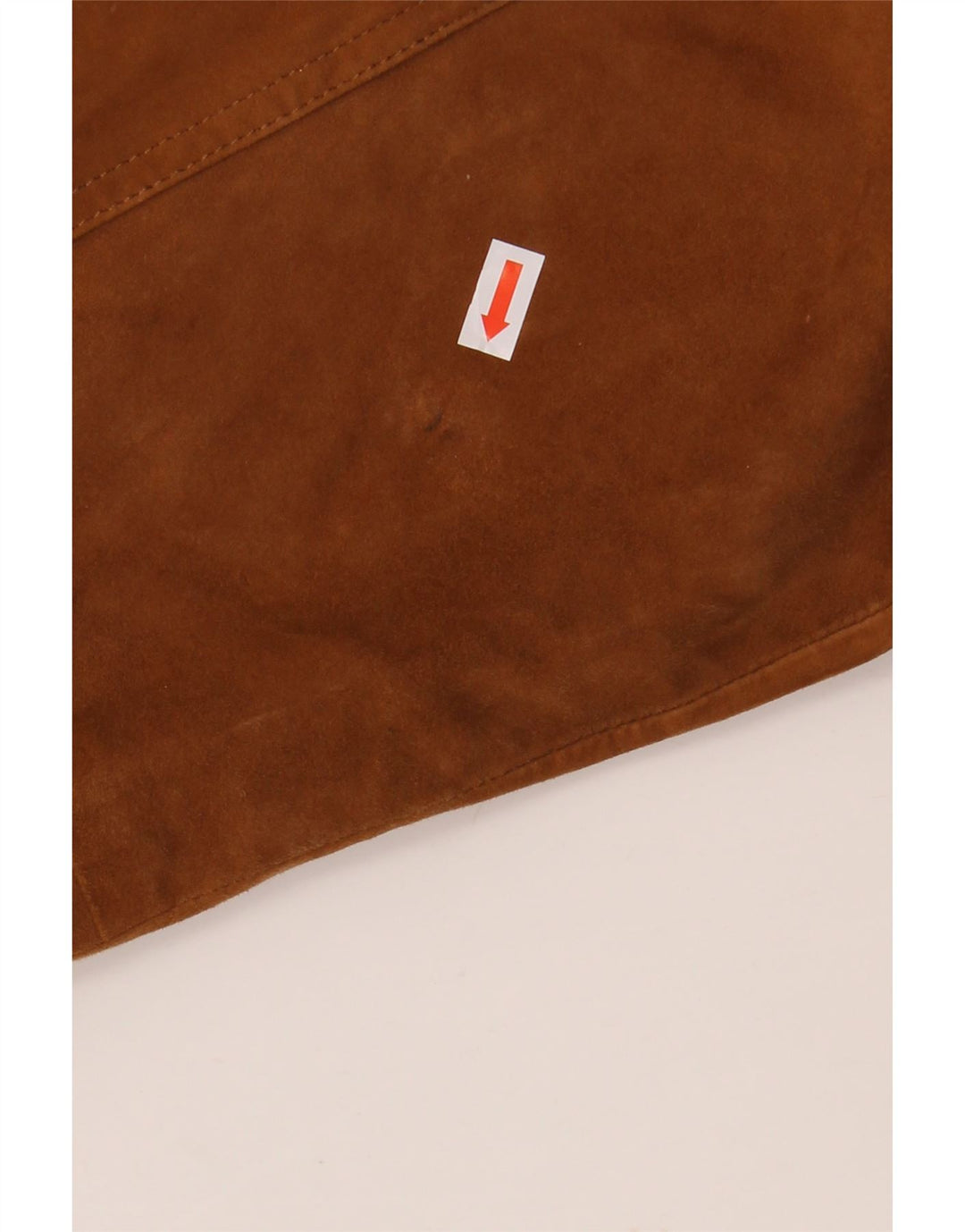 Bomber VINTAGE pentru bărbați din piele intoarsa IT 58 4XL din piele maro