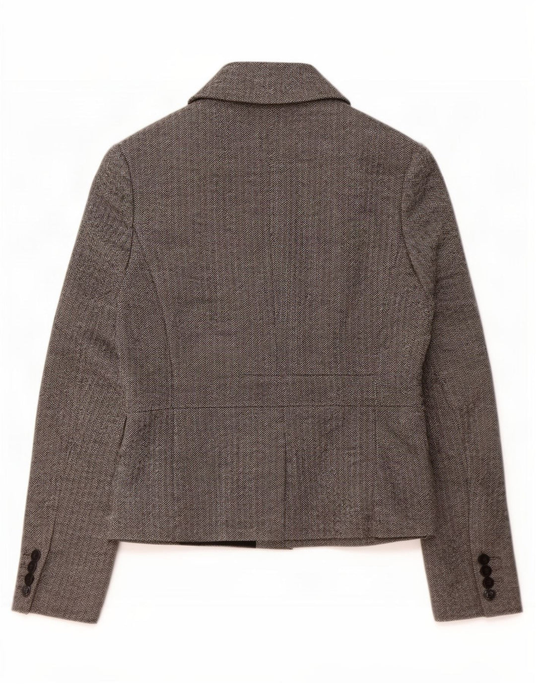 Jachetă Hobbs pentru femei, cu 3 nasturi, UK 14, mare, gri Herringbone